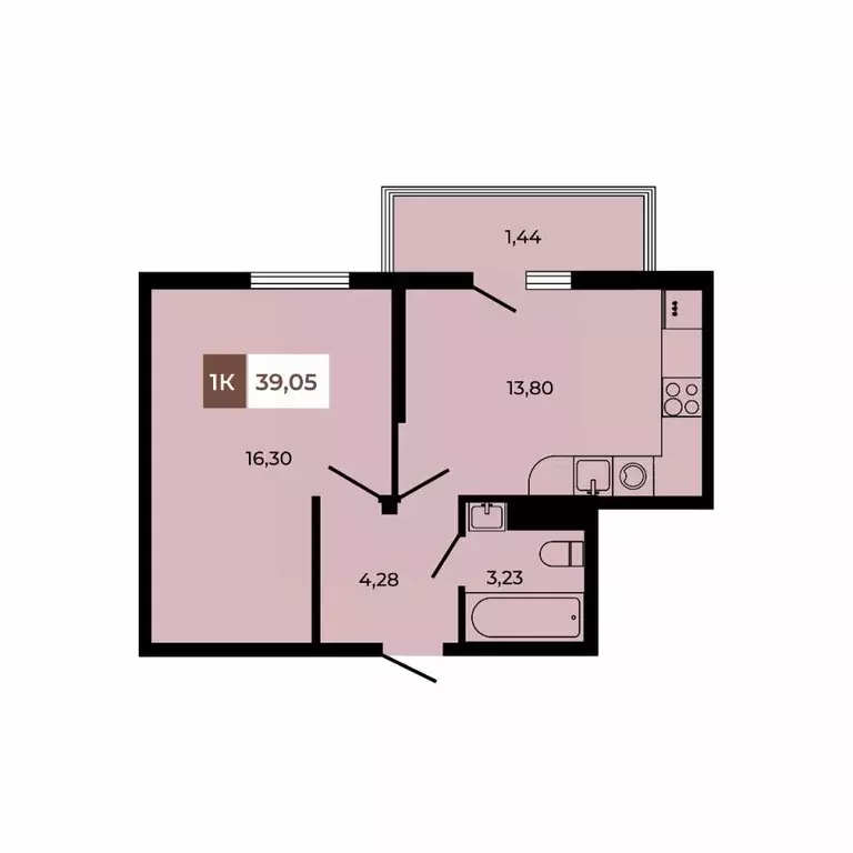 1-к кв. Ростовская область, Аксайский район, Щепкинское с/пос, пос. ... - Фото 1