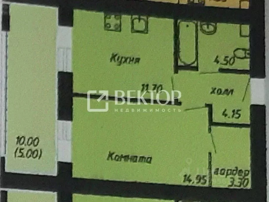 1-к кв. Ивановская область, Иваново ул. Сарментовой, 11А (49.0 м) - Фото 1