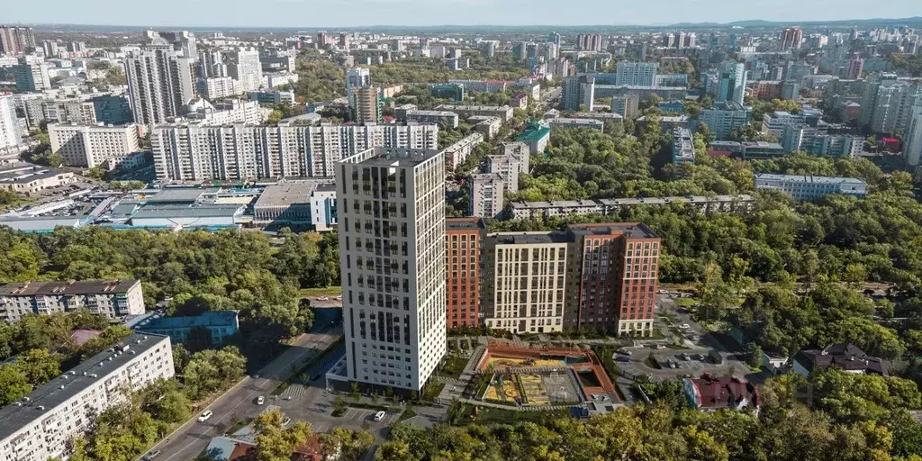 2-к кв. Хабаровский край, Хабаровск ул. Джамбула, 3 (61.6 м) - Фото 1
