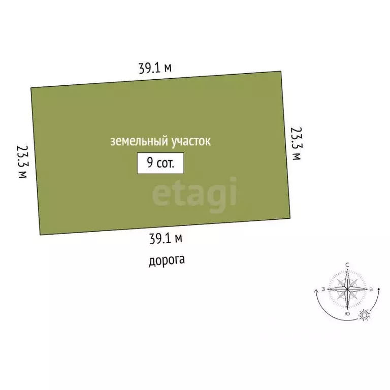 Участок в Ростовская область, Аксайский район, Рассветовское с/пос, ... - Фото 2