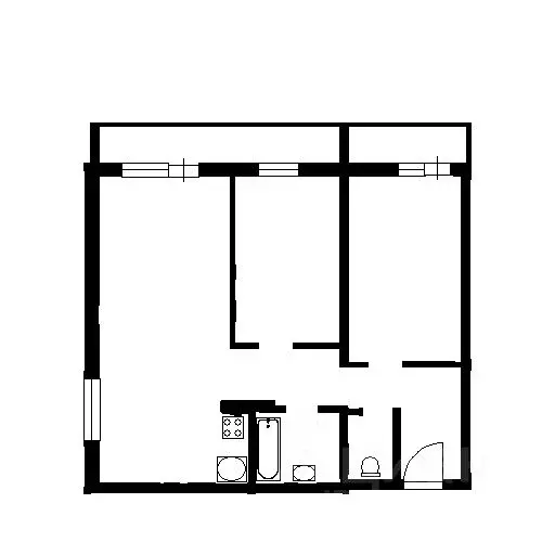 2-к кв. Красноярский край, Красноярск бул. Солнечный, 6 (40.0 м) - Фото 2
