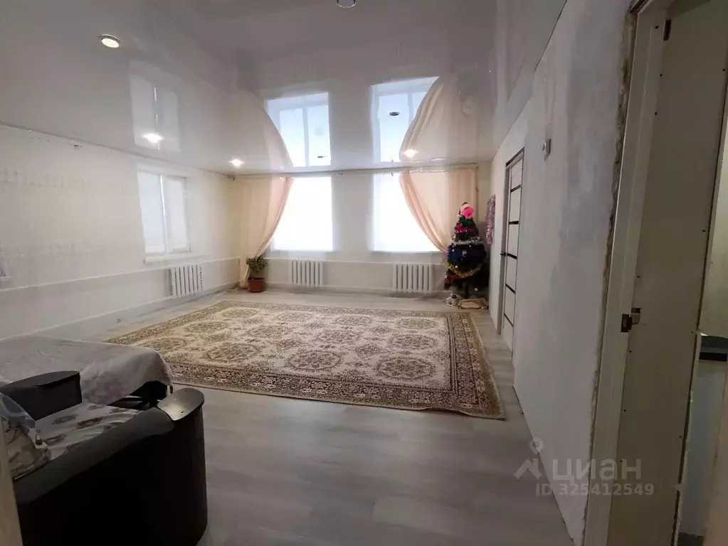 Дом в Оренбургская область, с. Октябрьское пер. Центральный, 18 (110 ... - Фото 1