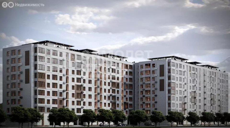 2-комнатная квартира: город Кизилюрт, улица Гагарина, 104 (68 м) - Фото 1