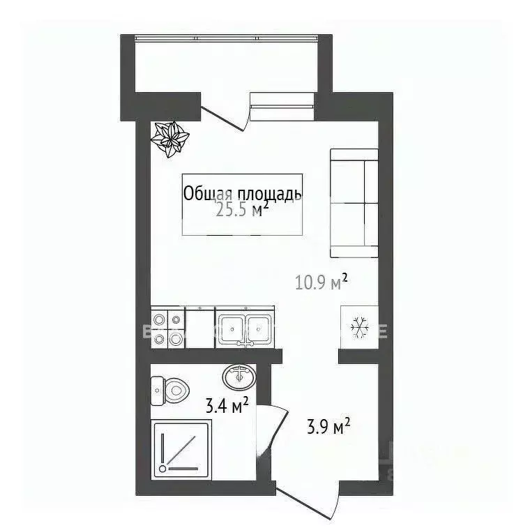 Студия Новосибирская область, Новосибирск ул. Михаила Кулагина, 31 ... - Фото 1