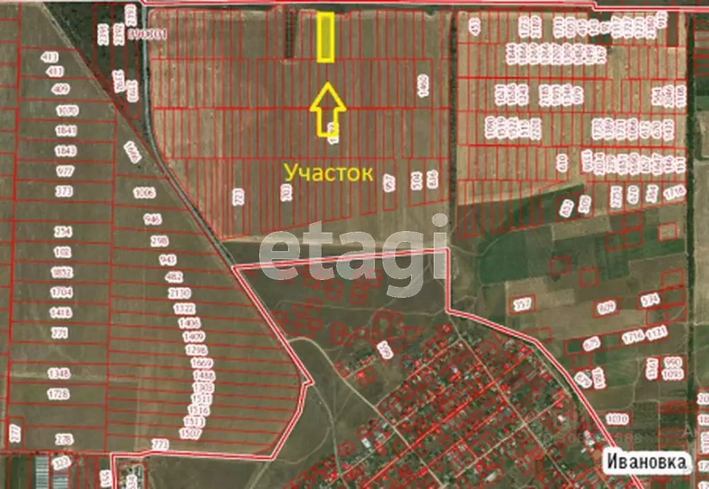 Участок в Крым, Сакский район, с. Ивановка  (68.6 сот.) - Фото 2