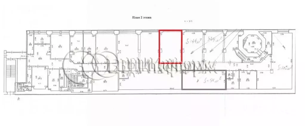 Офис в Санкт-Петербург Уральская ул., 17к3 (44 м) - Фото 1