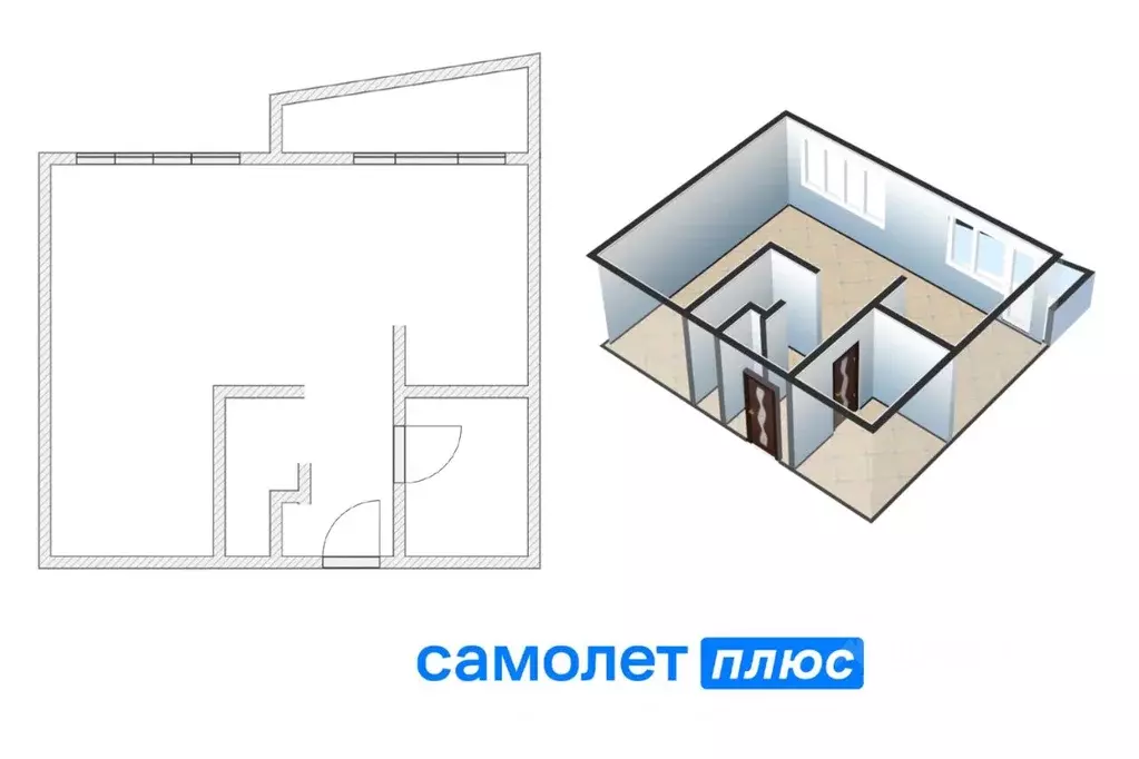 1-к кв. Кемеровская область, Кемеровский район, д. Сухово ул. ... - Фото 2