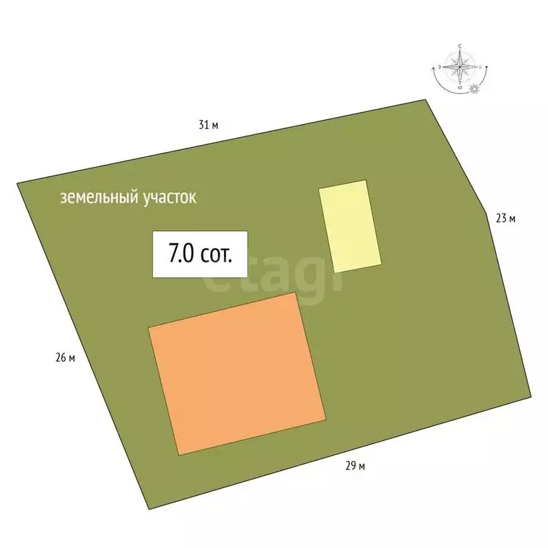 Дом в Искитим, Советская улица (139 м) - Фото 1