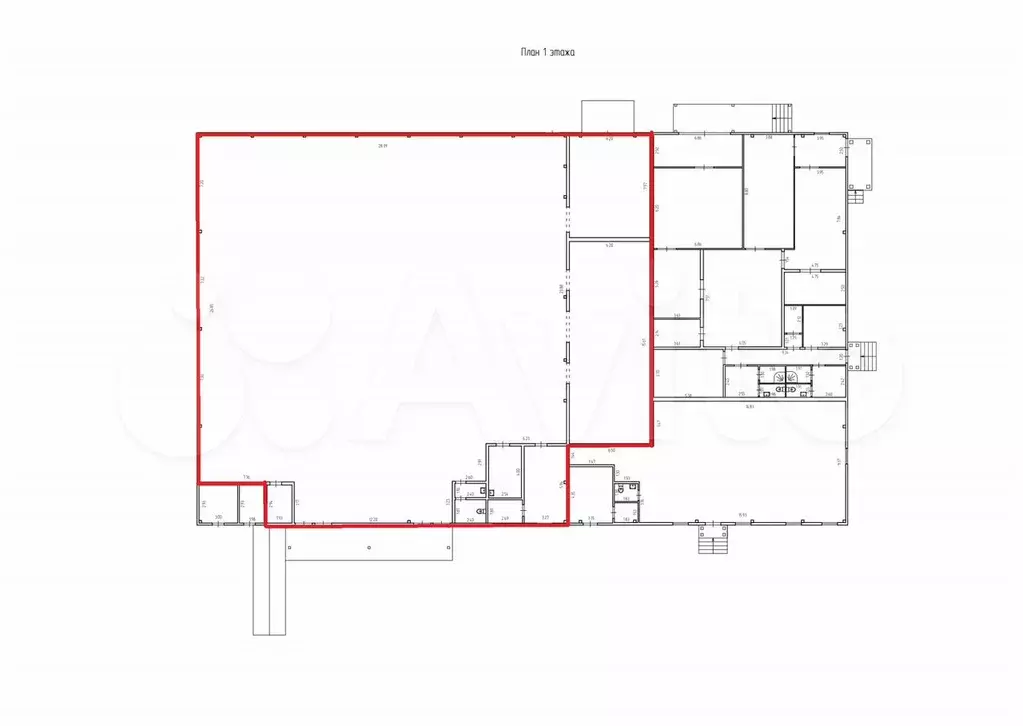 Склад 1000 м у трассы Кола, 28 км от СПб, фура, о - Фото 0