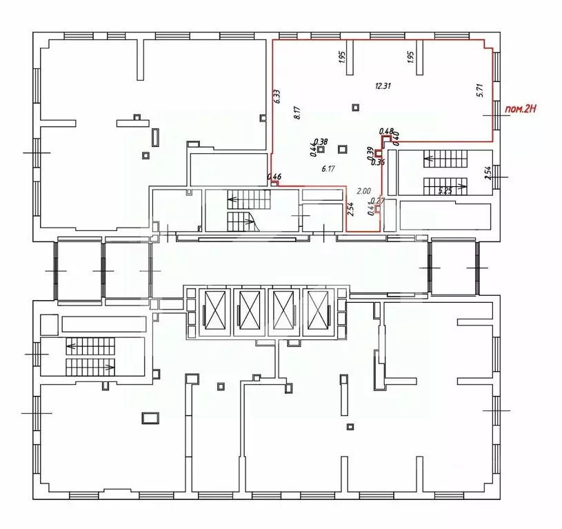 Торговая площадь в Москва Большая Очаковская ул., 2К2 (88 м) - Фото 2