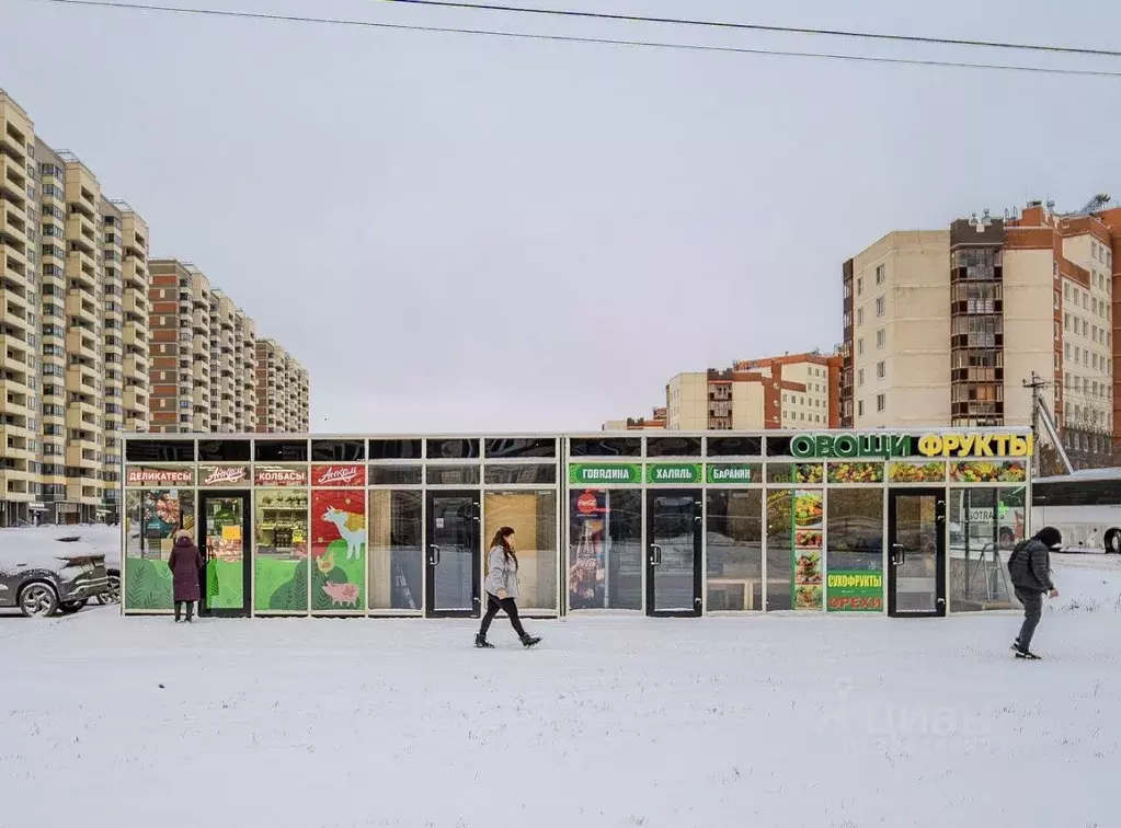 Торговая площадь в Ленинградская область, Мурино Всеволожский район, ... - Фото 1