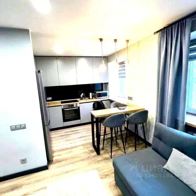 1-к кв. Вологодская область, Вологда ул. Герцена, 104 (29.9 м) - Фото 1