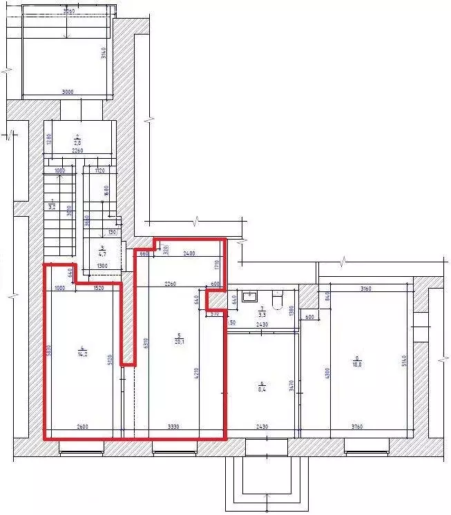 Помещение свободного назначения (34.3 м) - Фото 2