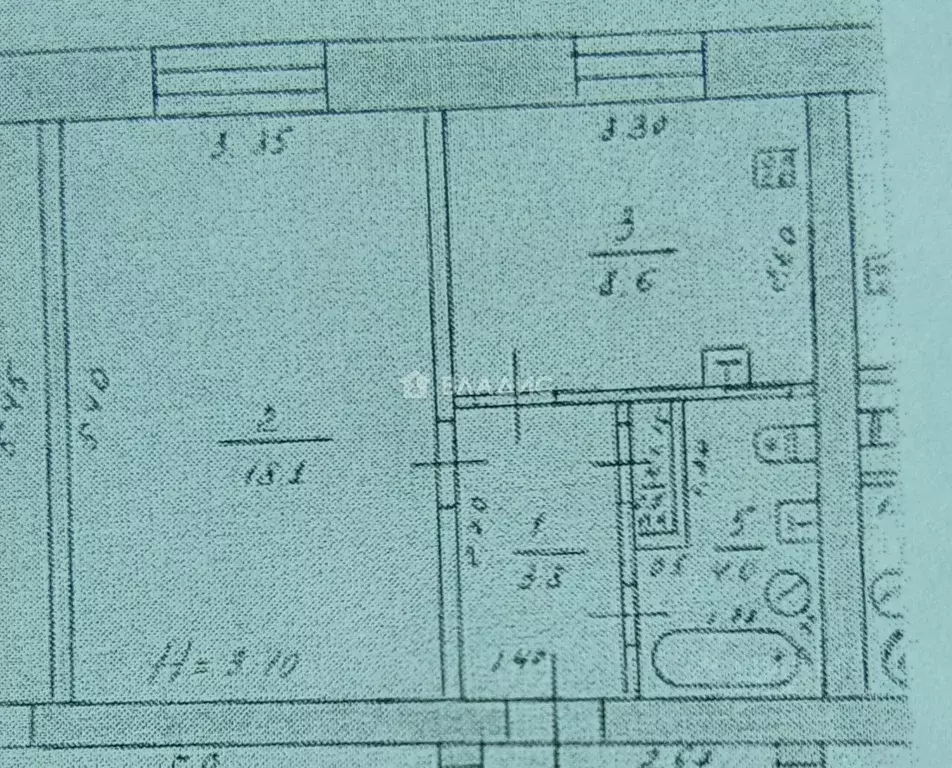 1-к кв. Смоленская область, Починок Советская ул., 37 (40.0 м) - Фото 2