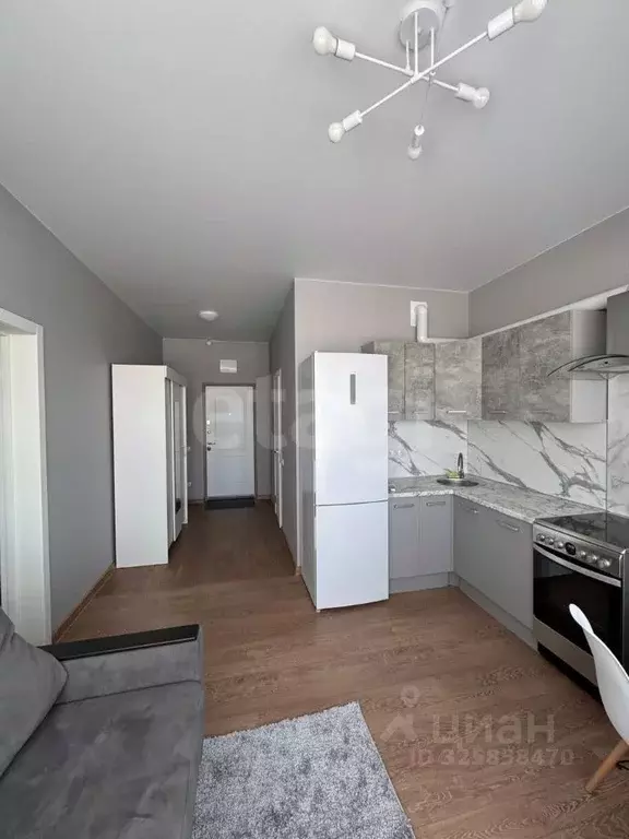 1-к кв. Тюменская область, Тюмень ул. Василия Малкова, 10 (32.0 м) - Фото 2