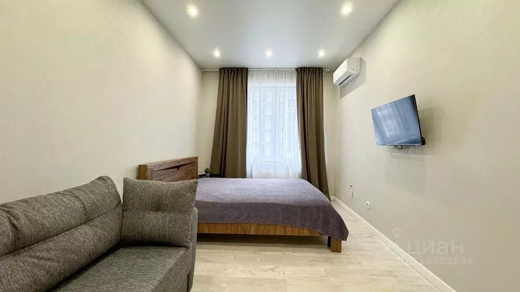 1-к кв. Татарстан, Казань ул. Николая Ершова, 65Б/2 (38.3 м) - Фото 0