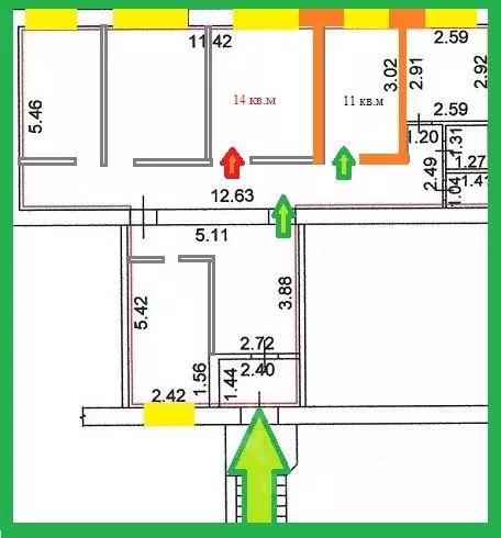 Торговая площадь в Орловская область, Орел Новосильская ул., 11 (14 м) - Фото 0