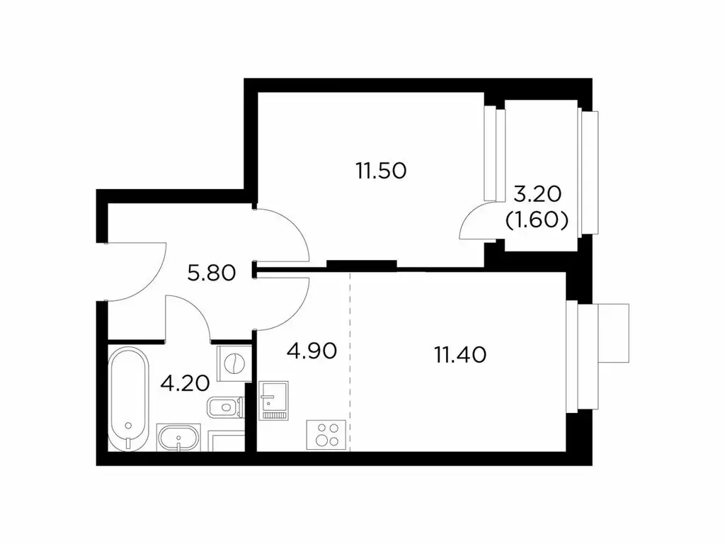 2-комнатная квартира: Мытищи, микрорайон 17А, ЖК Новое Медведково, к43 ... - Фото 0