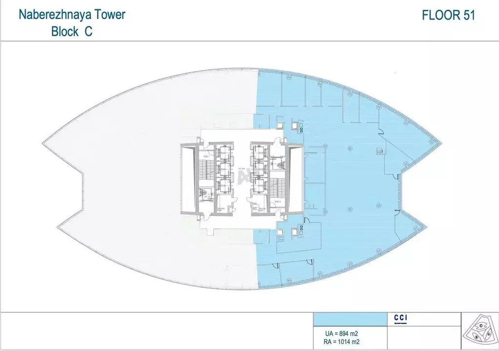 Помещение свободного назначения в Москва наб. Пресненская, 10блокС ... - Фото 2