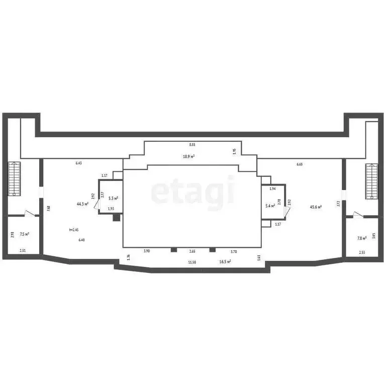 Помещение свободного назначения (95.5 м) - Фото 1