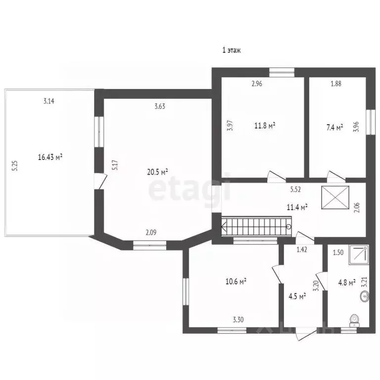 Дом в Крым, Черноморское пгт, Тарханкут СНТ ул. Мирная, 3 (169 м) - Фото 2