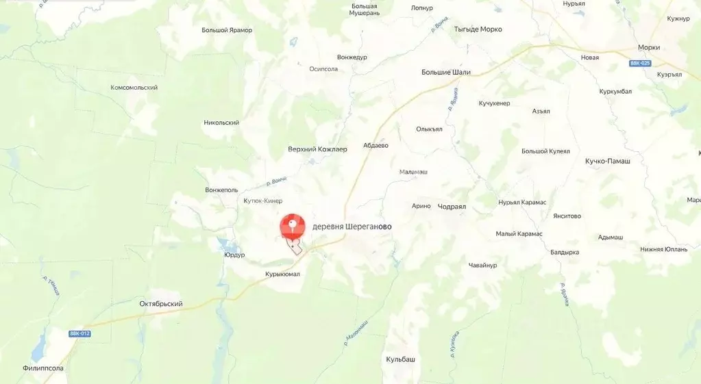 Дом в Марий Эл, Моркинский район, Октябрьское с/пос, д. Шереганово ул. ... - Фото 2