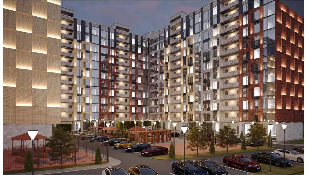 2-к. квартира, 67,4 м, 14/14 эт. - Фото 1