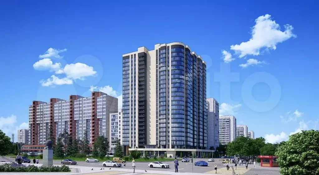 3-к. квартира, 100 м, 5/24 эт. - Фото 1