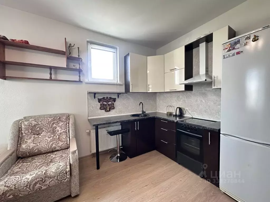 Студия Санкт-Петербург аллея Арцеуловская, 23к1 (27.0 м) - Фото 1