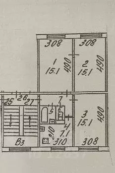 3-к кв. Московская область, Солнечногорск Рекинцо мкр, 26 (59.8 м) - Фото 2