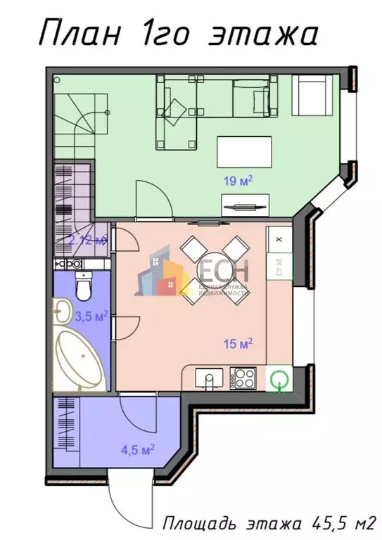 Дом в деревня Старое Басово, Гоголевская улица, 22 (85 м) - Фото 1