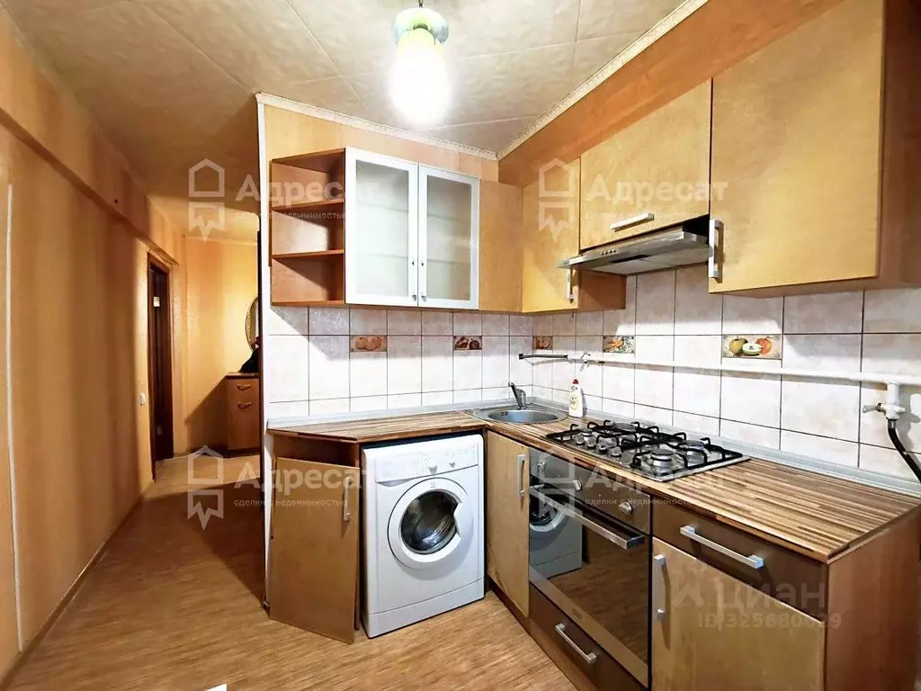 1-к кв. Волгоградская область, Волгоград Жилгородок мкр, ул. Гнесиных, ... - Фото 1