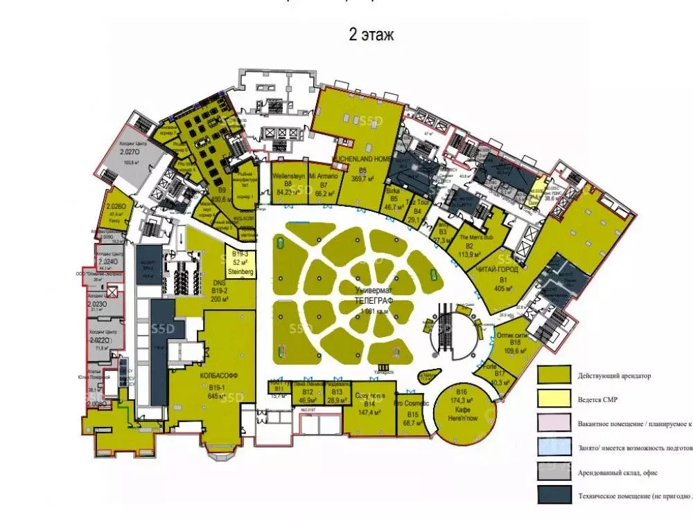 Помещение свободного назначения в Москва пер. Романов, 2/6С3 (645 м) - Фото 2