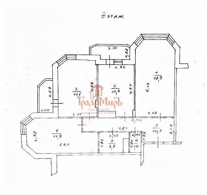 3-к кв. Владимирская область, Александров ул. Королева, 16 (78.6 м) - Фото 1