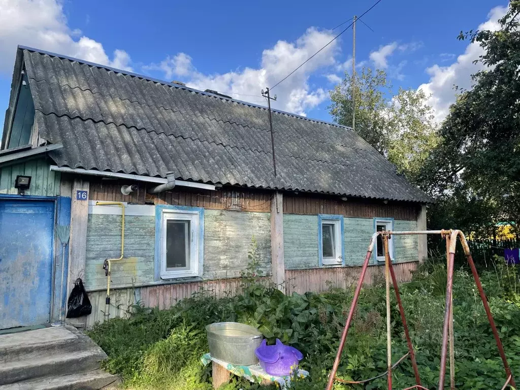 Дом в Смоленская область, Краснинский муниципальный округ, д. Волково  ... - Фото 1