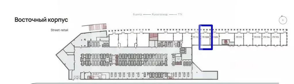 Помещение свободного назначения в Москва проезд Жуков, вл8 (86 м) - Фото 2