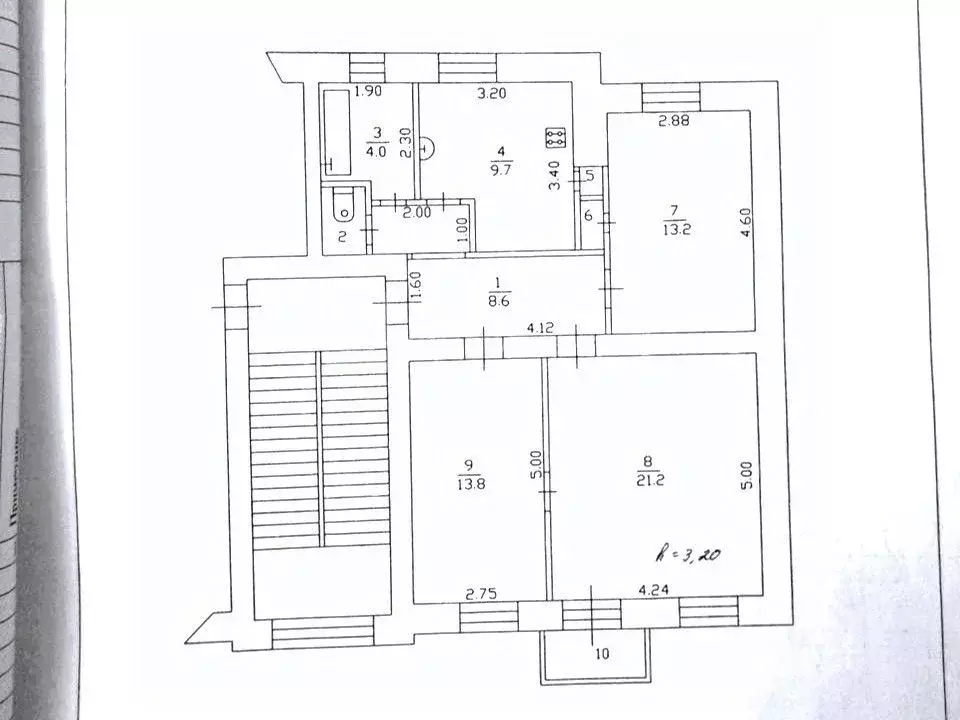 3-к кв. Владимирская область, Ковров ул. Абельмана, 22 (73.2 м) - Фото 2