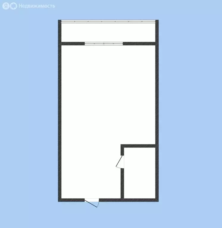 Квартира-студия: Теберда, улица Ленина, 15 (37.7 м) - Фото 1