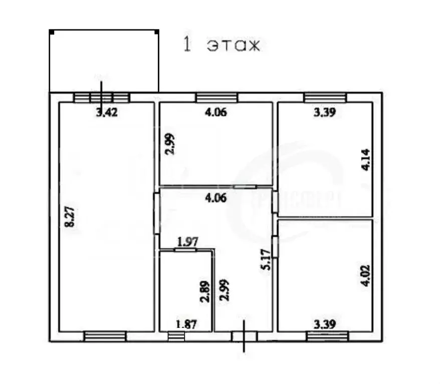 Дом в село Рождественская Хава, улица Мира, 27 (100 м) - Фото 2