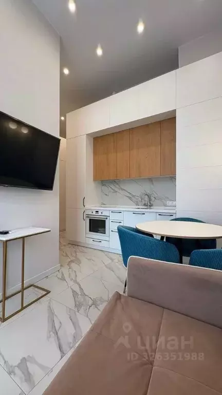 Студия Краснодарский край, Геленджик Крымская ул., 3к2 (36.6 м) - Фото 1