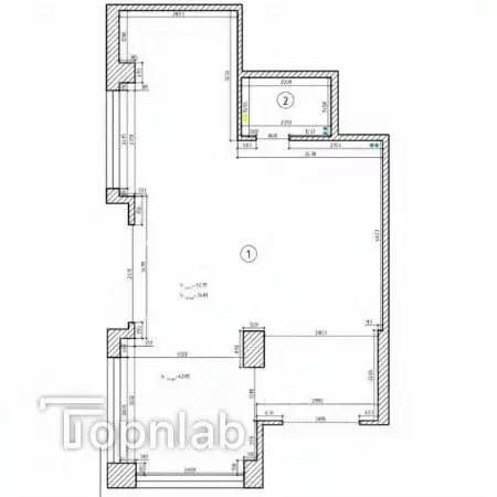 Помещение свободного назначения в Санкт-Петербург ул. Челюскина, 4 (58 ... - Фото 1