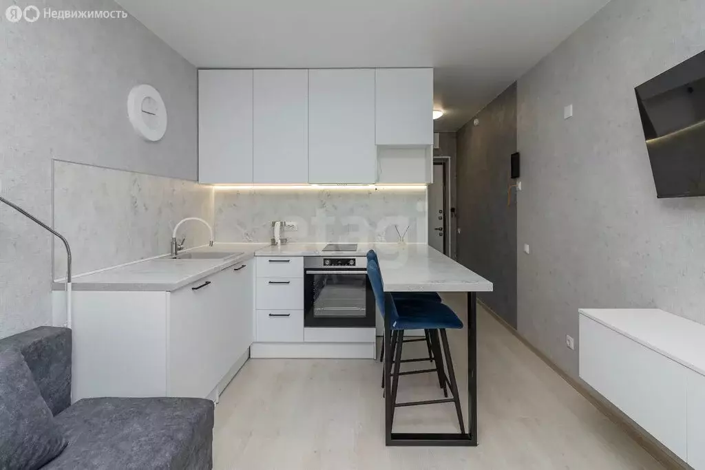 Квартира-студия: Тюмень, Харьковская улица, 74 (17.9 м) - Фото 2