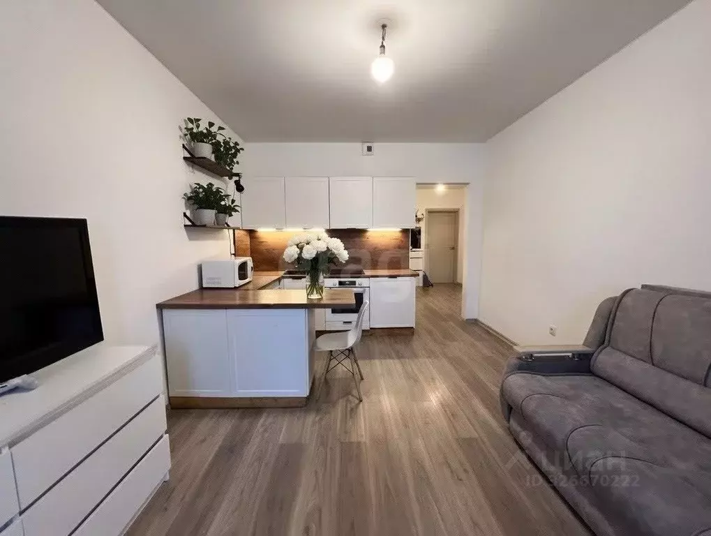 2-к кв. Ленинградская область, Ломоносовский район, Виллозское ... - Фото 1