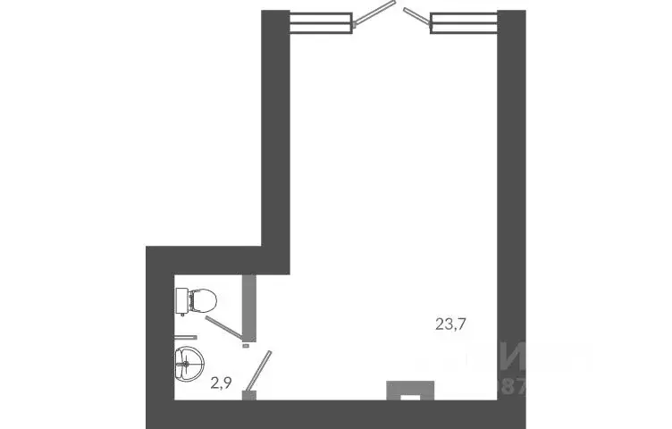 Помещение свободного назначения в Краснодарский край, Сочи ул. Искры, ... - Фото 1