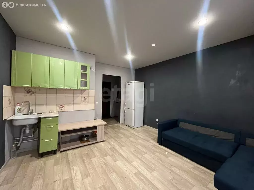 Квартира-студия: Абакан, микрорайон Нижняя Согра, улица Будённого, ... - Фото 2