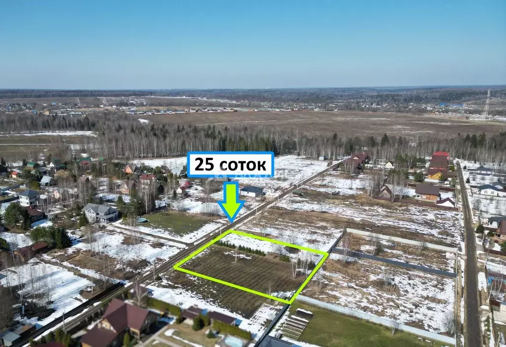 Участок в Калужская область, Жуковский муниципальный округ, д. ... - Фото 1