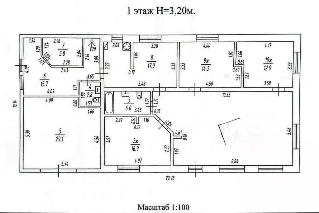 Дом в Калининградская область, Зеленоградск ул. Центральная, 28Б (185 ... - Фото 2
