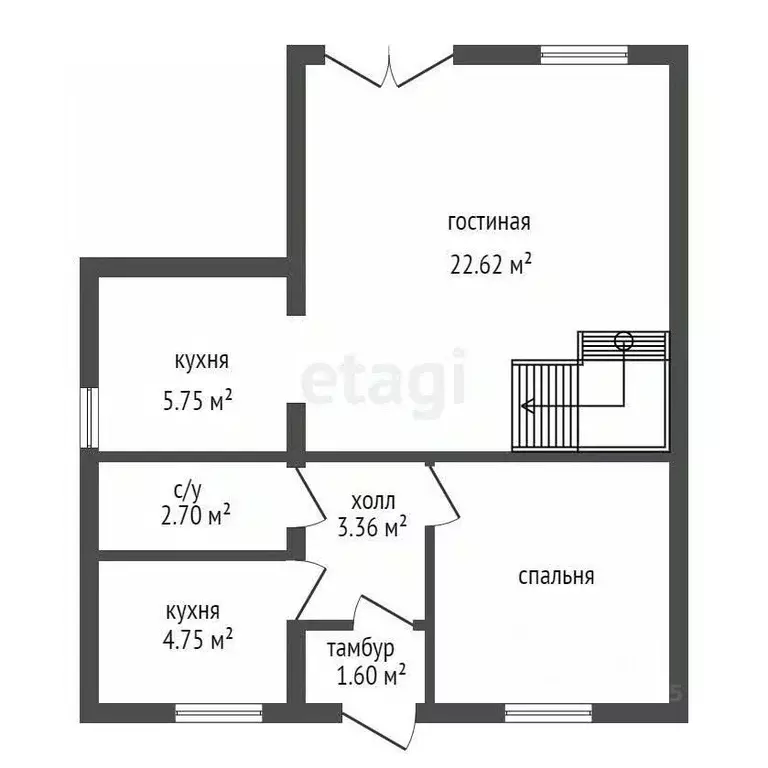 Дом в Липецкая область, Липецк ул. Северный Рудник, 23 (100 м) - Фото 1
