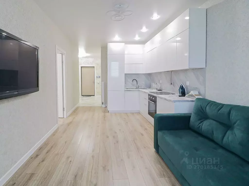 2-к кв. Татарстан, Казань ул. Вишневского, 57А (56.0 м) - Фото 1