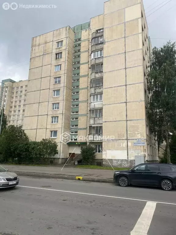 2-комнатная квартира: Санкт-Петербург, Поэтический бульвар, 1к1 (53.6 ... - Фото 1